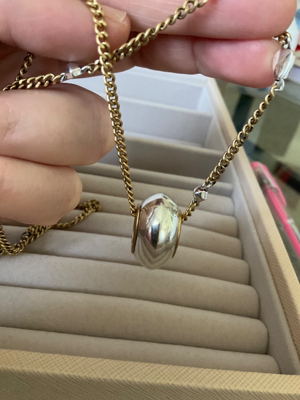 Eclipse Loop Necklace - Picture 6 of 6